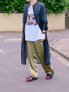 かえ。さん（レディース・158cm）の夏コーディネート