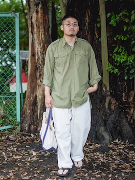 Naomiyo_____さん（メンズ・169cm）の夏コーディネート