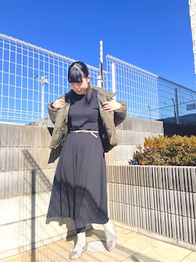 「新星WEARISTAにエントリー」｜ぷーさん（レディース・159cm）の冬コーディネート