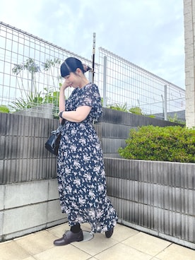 「RODE SKO（ロデスコ）のアイテム」を使った、ぷーさん（レディース・159cm）の夏コーディネート