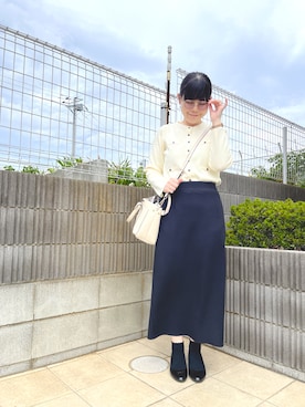 「WA!KARU（ワカル）のアイテム」を使った、ぷーさん（レディース・159cm）の秋コーディネート