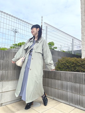 「RODE SKO（ロデスコ）のアイテム（バッグ）」を使った、ぷーさん（レディース・159cm）の春コーディネート