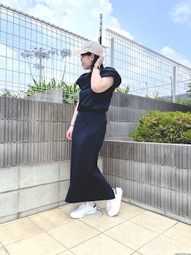 「natural couture（ナチュラルクチュール）のアイテム」を使った、ぷーさん（レディース・159cm）の夏コーディネート