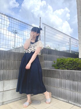 ぷーさん（レディース・159cm）の夏コーディネート