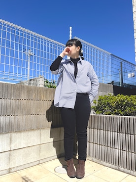 ぷーさん（レディース・159cm）の秋コーディネート