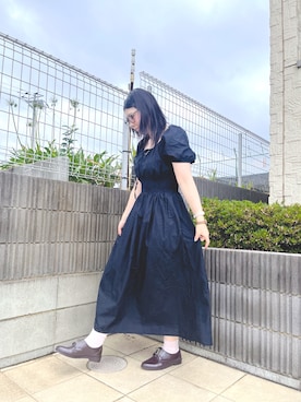 「アイテム（レインシューズ）」を使った、ぷーさん（レディース・159cm）の夏コーディネート