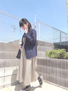 「ごきげんウィーク」｜「アイテム（パンプス）」を使った、ぷーさん（レディース・159cm）の春コーディネート