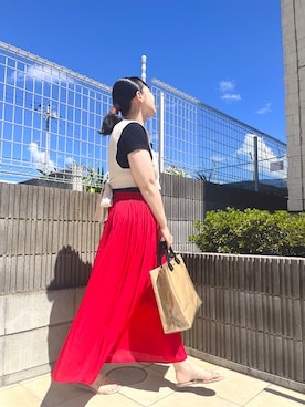 ぷーさん（レディース・159cm）の夏コーディネート