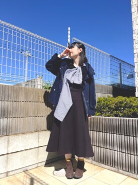 ぷーさん（レディース・159cm）の秋コーディネート