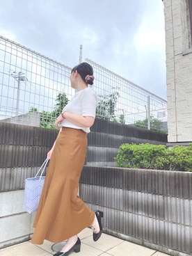 「WA!KARU（ワカル）のアイテム」を使った、ぷーさん（レディース・159cm）の秋コーディネート