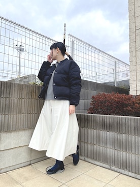 「SVEC（シュベック）のアイテム」を使った、ぷーさん（レディース・159cm）の冬コーディネート