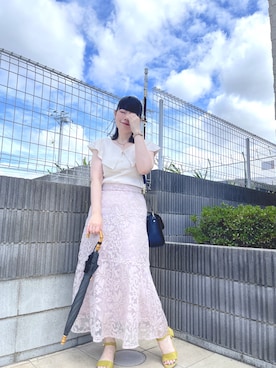 「Zatchels（ザッチェルズ）のアイテム」を使った、ぷーさん（レディース・159cm）の夏コーディネート