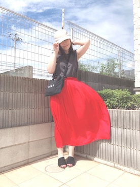 ぷーさん（レディース・159cm）の夏コーディネート