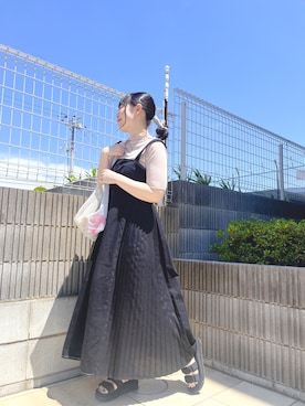 「こども ビームス（コドモビームス）のアイテム」を使った、ぷーさん（レディース・159cm）の夏コーディネート