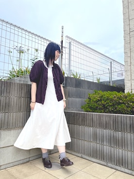 「アイテム（レインシューズ）」を使った、ぷーさん（レディース・159cm）の夏コーディネート