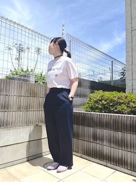 「ぽっちゃり」｜ぷーさん（レディース・159cm）の夏コーディネート