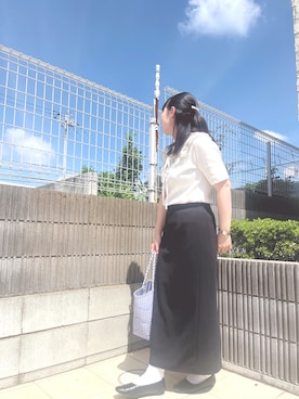 「studio CLIP（スタディオクリップ）のナチュラルアソート付け襟（付け襟）」を使った、ぷーさん（レディース・159cm）の秋コーディネート