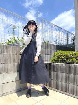 「アイテム（ワンピース/ドレス）」を使った、ぷーさん（レディース・159cm）の夏コーディネート