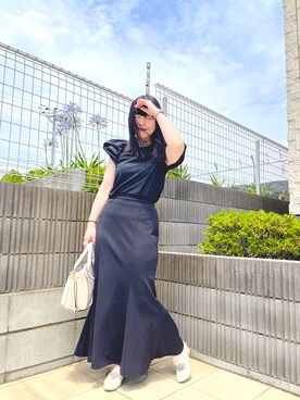 「WA!KARU（ワカル）のアイテム」を使った、ぷーさん（レディース・159cm）の夏コーディネート