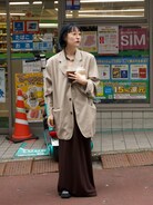 MAISON SPECIAL（メゾンスペシャル）の「Random Striped Jacket