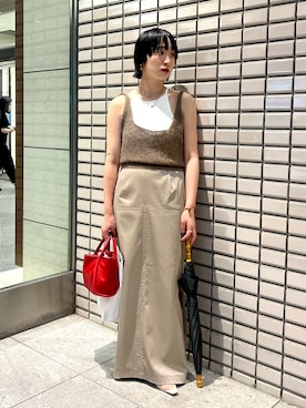 「アイテム（長傘）」を使った、moneさん（レディース・152cm・20代）の夏コーディネート