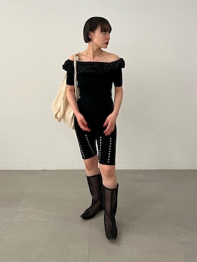 「フェミニン」｜moneさん（レディース・152cm）の夏コーディネート
