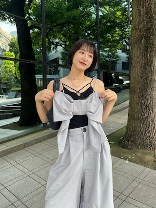 TR Tropical Big Ribbon Bustier（ベアトップ/ビスチェ）｜SORIN