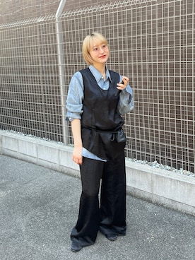 「PAYDAY（ペイデイ）のアイテム」を使った、moneさん（レディース・152cm）の春コーディネート