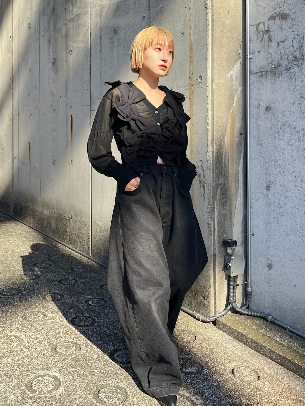 Ribbon Harness / リボンハーネスベストを使った人気ファッション
