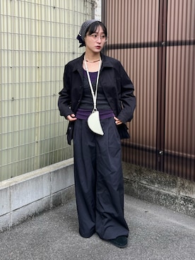 moneさん（レディース・152cm）の秋コーディネート