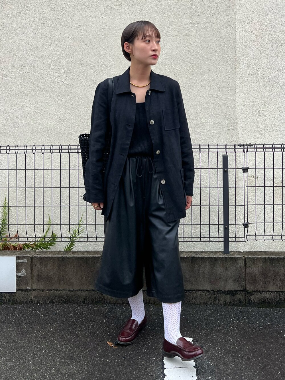 CITYSHOP（シティーショップ）の「レザーハーフパンツ（その他パンツ