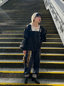 moneさん（レディース・152cm）の春コーディネート