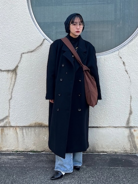 moneさん（レディース・152cm）の冬コーディネート