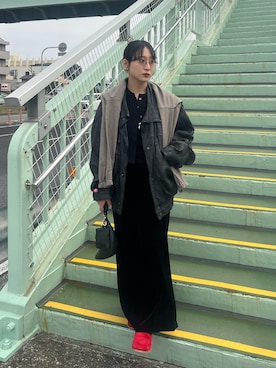 moneさん（レディース・152cm）の春コーディネート