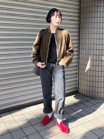mone｜Didot.showroomのブルゾンを使った参考コーディネート