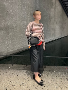 「style code（スタイルコード）のアイテム」を使った、moneさん（レディース・152cm）の夏コーディネート