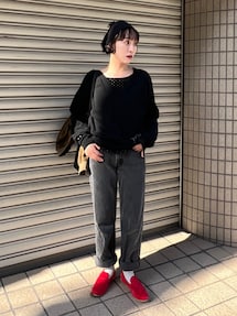 mone｜Didot.showroomのニット/セーターを使った参考コーディネート