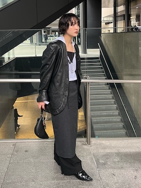 moneさん（レディース・152cm）の冬コーディネート