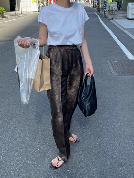 「AULI（アウリィ）のアイテム」を使った、moneさん（レディース・152cm）の夏コーディネート