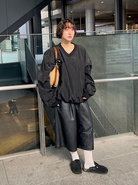 moneさん（レディース・152cm）の冬コーディネート