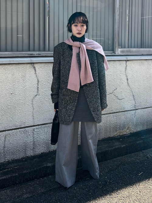 セール】【EMOELLE】オーバーサイズシングルジャケット（テーラード