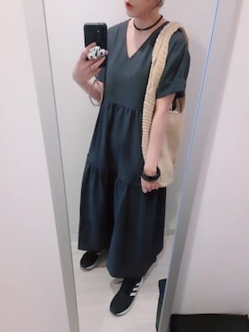 「pocket（ポケット）のアイテム」を使った、chii3☆さん（レディース・160cm）の春コーディネート