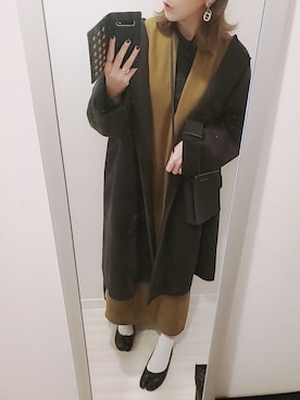 「PUBLUX（パブリュクス）のアイテム（ジャケット/アウター）」を使った、chii3☆さん（レディース・160cm）の冬コーディネート