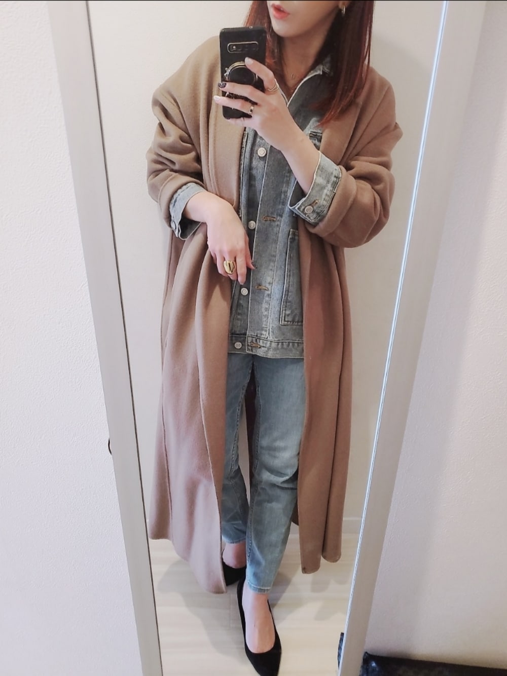 ジーナシス　ショートビーバーリバーマキシコート 楽天市場】【SALE／50%OFF】WビーバーRマキシコート JEANASIS