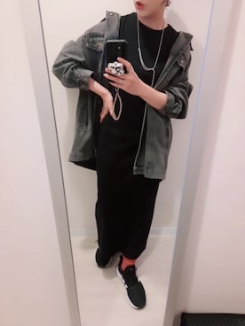 「pocket（ポケット）のアイテム」を使った、chii3☆さん（レディース・160cm）の春コーディネート