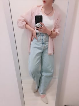 「COLONY 2139（コロニートゥーワンスリーナイン）のアイテム（パンツ）」を使った、chii3☆さん（レディース・160cm）の春コーディネート