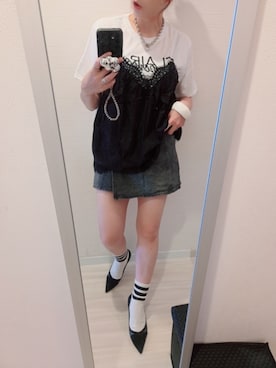 「pocket（ポケット）のアイテム」を使った、chii3☆さん（レディース・160cm）の夏コーディネート