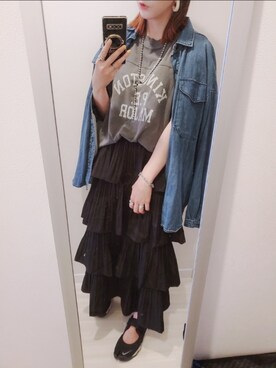 chii3☆さん（レディース・160cm）の春コーディネート