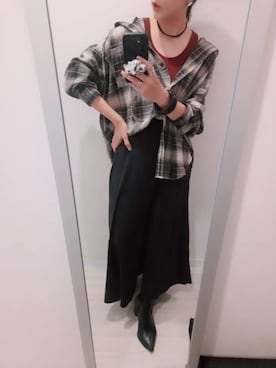 「ZARA（ザラ）のアイテム」を使った、chii3☆さん（レディース・160cm）の秋コーディネート