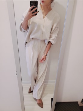 「Bonjour Sagan（ボンジュールサガン）のアイテム」を使った、chii3☆さん（レディース・160cm）の秋コーディネート